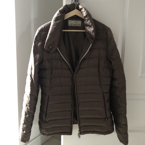 Closed daunenjacke braun l - daunenjacke,