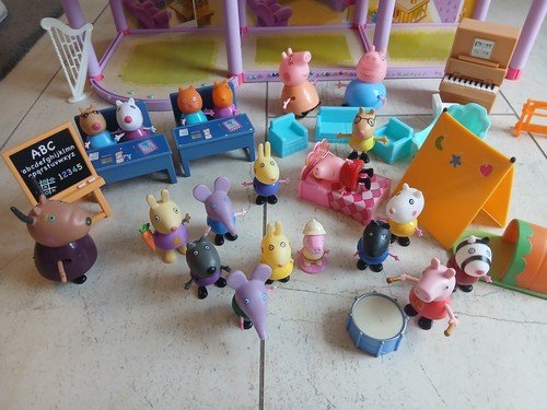 Peppa wurtz haus mit figuren - wurtz,