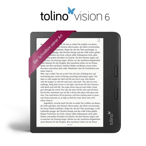 Ereader tolino vision - ereader, 6