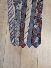 6 Krawatten Konvolut