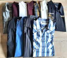 Kleiderpaket 11 x Herren Hemden Gr. XL 43/44 - kurz/lang