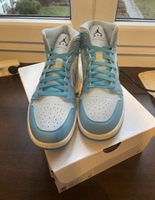 Air Jordan 1 MID SE Blau Gr