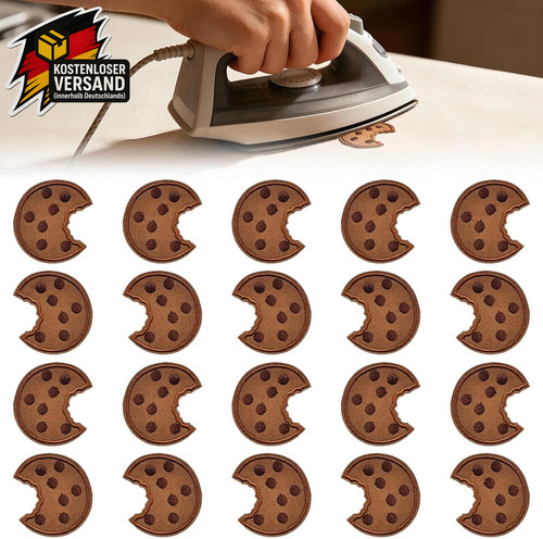 Keks aufnäher stickerei für - keks,