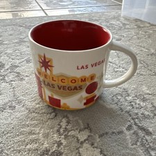 LAS VEGAS STARBUCKS Mug YAH - YOU ARE HERE MUG TASSE US AMERIKA USA