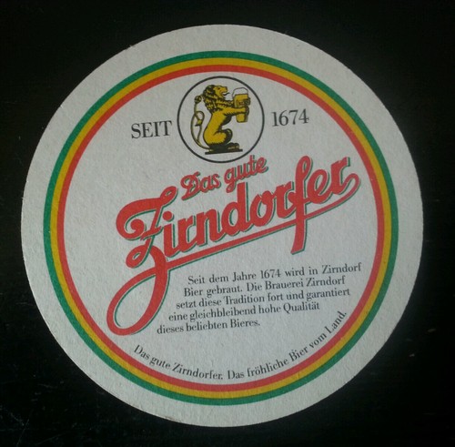 Bierdeckel vom zirndorfer - vom,