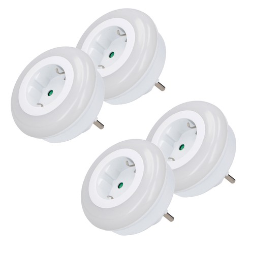 Led steckdosenlampe - 4x,