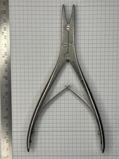 AESCULAP LX183R Draht-Extraktionszange doppelt übersetzt, breit, konisch 18cm