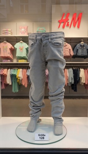 Kinderjeans grau gr - h&m,