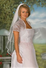 Brautschleier Schleier 2-lagig