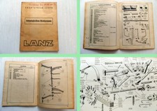 Lanz Schwingkolben Strohpresse SK Ersatzteilliste Ersatzteilkatalog 1951