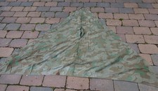 original  Zeltbahn Wehrmacht von 1944  einige Flickstellen - 1944 gestempelt
