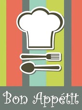 Holzschild 40x30 cm Essen bon