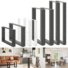 2/3er Tischgestell Tischbeine Möbelfuß Tischkufen Hairpin Leg Tischfüße Stahl