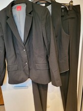 3 Teile, 1 Preis: s.Oliver Hosenanzug + Weste schwarz Gr. 46