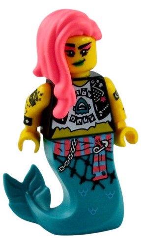 Lego mermaid violinist - mermaid,