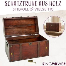 Kingpower Schatztruhe aus Holz