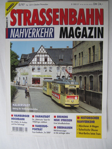 Strassenbahn magazin 1997 - magazin, 5/1997