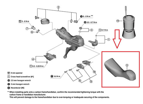 Griffgummi shimano u6030 - griffgummi,
