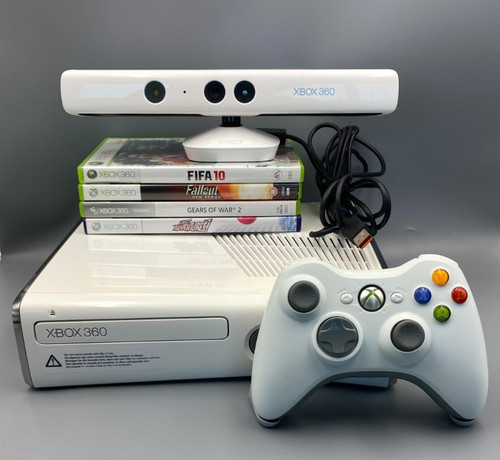 Xbox 360 slim weiß 320gb - 360,