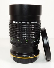 NiSi 250mm F5.6 Reflex MF Canon RF-Mount manuelles Teleobjektiv Spiegelobjektiv*