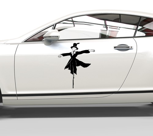 Autoaufkleber das wandelnde - das,