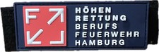 Berufsfeuerwehr Hamburg Rubber Patch SEG-H Glow In The Dark Limitierte Edition