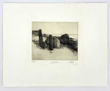 Radierung walter herzog - walter,