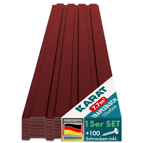 15x trapezblech dachblech - 15x,