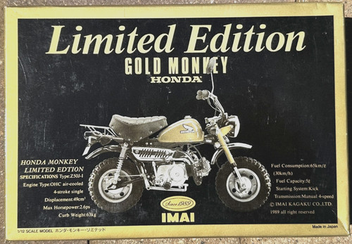Honda gorilla gold - honda,