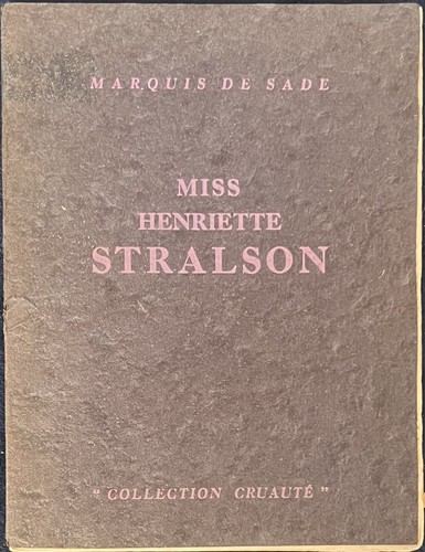 Marquis sade miss - marquis,