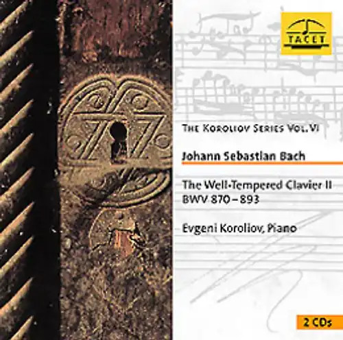 Bach well tempered - tempered, vol