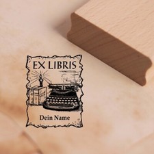 Ex Libris Stempel mit Name -