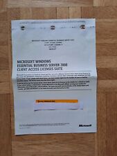 MS Windows Essential Business Server 2008 5 CALs