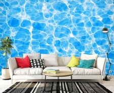 3D Wasser Muster Q3626 Tapete