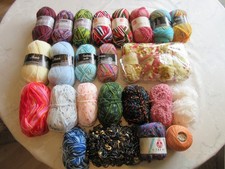 Konvolut schalstrickgarn - konvolut,