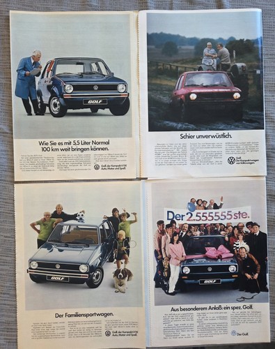 Golf werbebilder 70er jahre - golf,