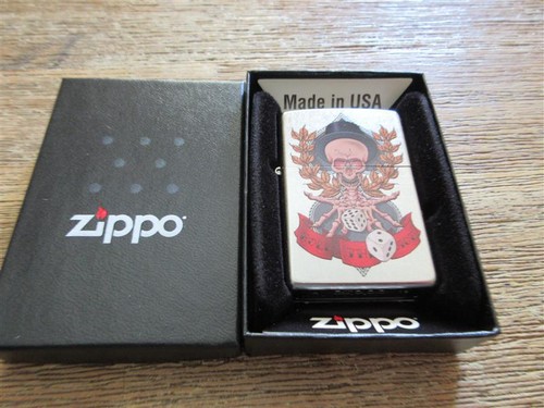 Zippo sturm feuerzeug skull - zippo,