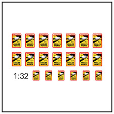 Waterslide Decal 1:32 - Angles Morts Markierung LKW Frankreich Wiking Schuco