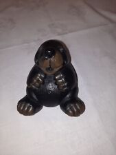 Gilde Figur MAULWURF grau ca. 10 cm, sehr selten