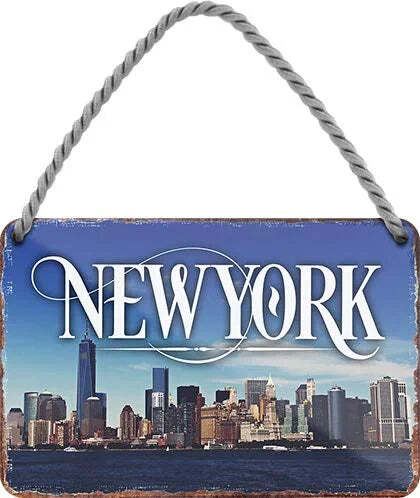 Blechschild new york - blechschild,