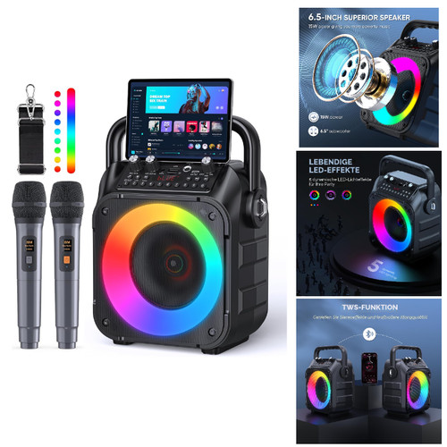 Star karaoke maschine schwarz - star,