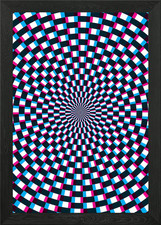 optische Täuschung gerahmtes