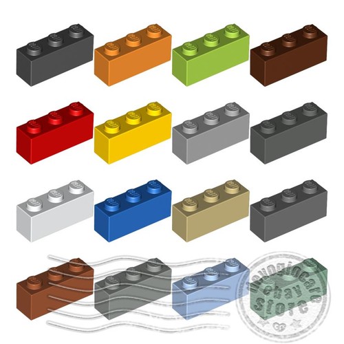 Lego 3622 stein 1x3 farben - lego,
