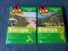 ACSI, Campingführer 2025, Europa, 2 Bände (West/Ost), ohne Camping Card
