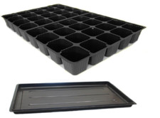 Anzuchtplatte Topfplatte 40 Töpfe Pflanzen Aussaat Multitopf Multitopfpalette