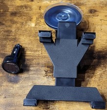 KFZ Scheiben Tablet Halterung und Digital Voltmeter Thermometer 12 Volt