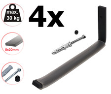 4x Reifenhalter Wandhalterung