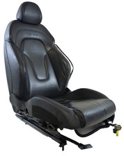 Audi TT 8J Coupe Leder Fahrersitz Ledersitz Ausstattung Schwarz Sportsitz S Line