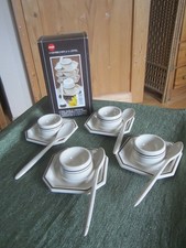 Emsa  4 Eierbecher mit Löffel
