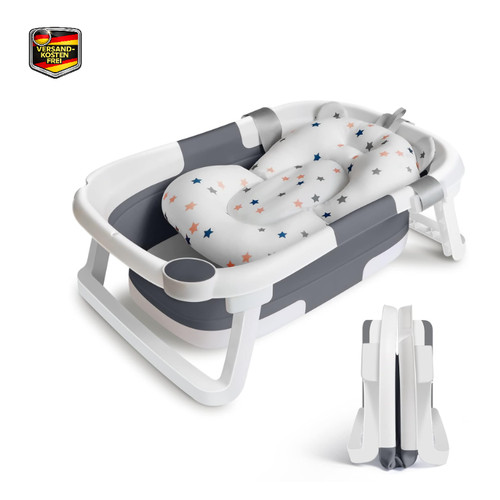 Faltbare babybadewanne mit - babybadewanne,